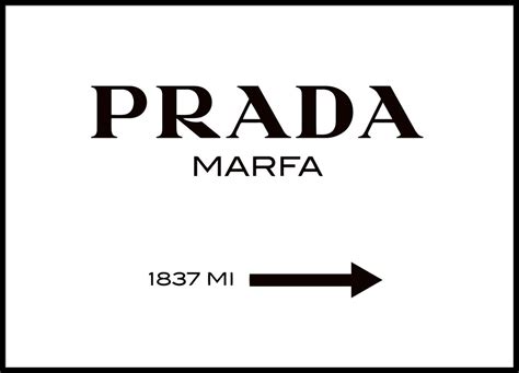 prada affiche|Prada Marfa. Affiche .